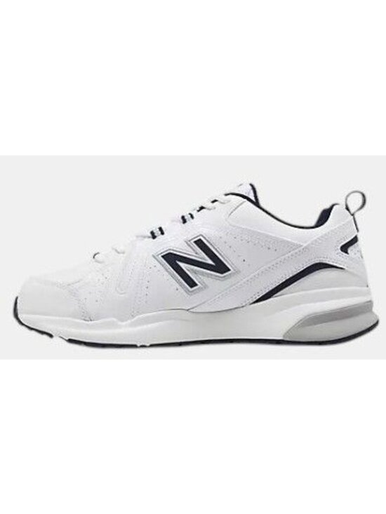 New Balance 608 V5 Training Shoe with ABZORB midsole White/Navy Mens Size 12 NEW main image 9
